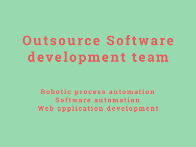 Build your outsourcing development team in India